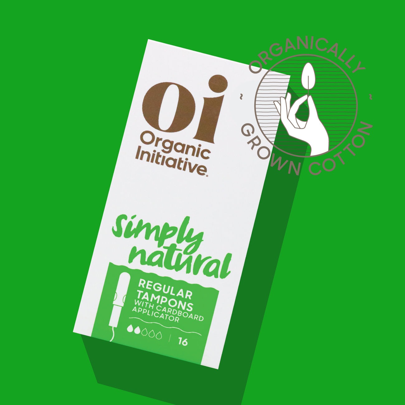 Organic Tampons Cardboard Applicator