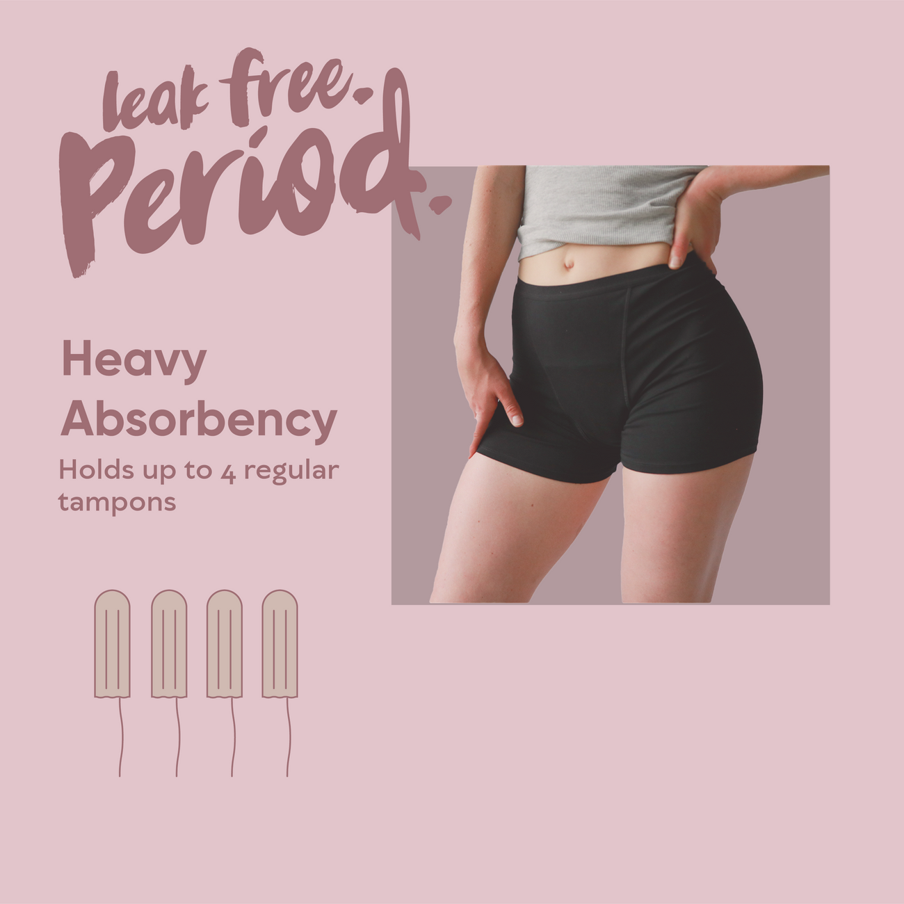 Reusable Period Boxer Brief